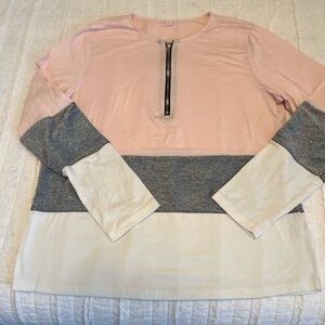 Colorblock Long Sleeve Top